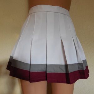 Pleated Mini Skirt